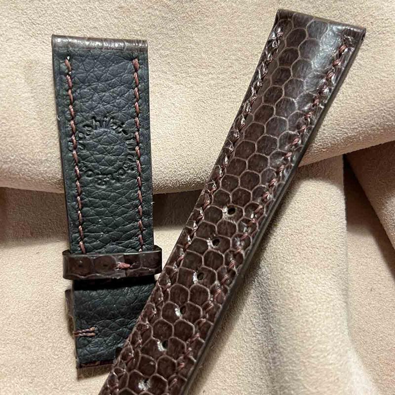 代引可】【代引可】sna-69 シースネイク ウミヘビ 腕時計ベルト ダーク