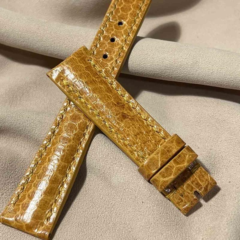 3年保証 即日出荷 sna-46 シースネイク ウミヘビ 腕時計ベルト タン