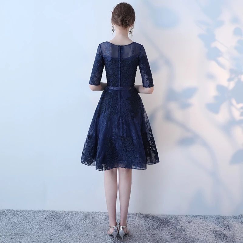 ドレス レースチュールワンピース 結婚式パーティー Yukinostores 大人casual服