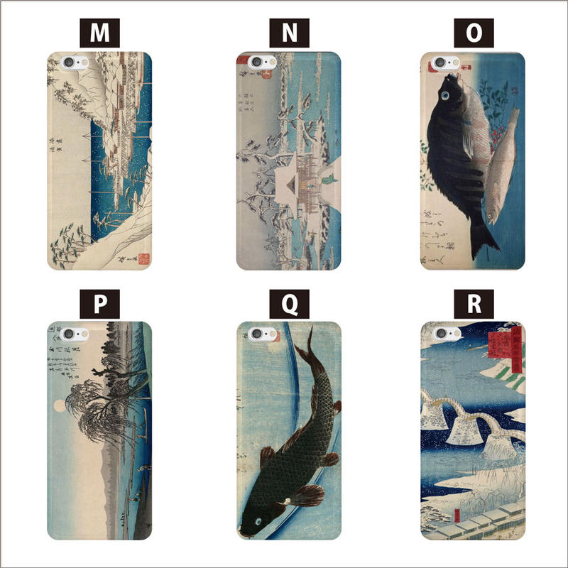 全機種対応 浮世絵 歌川広重 スマホケース3 Yutopla