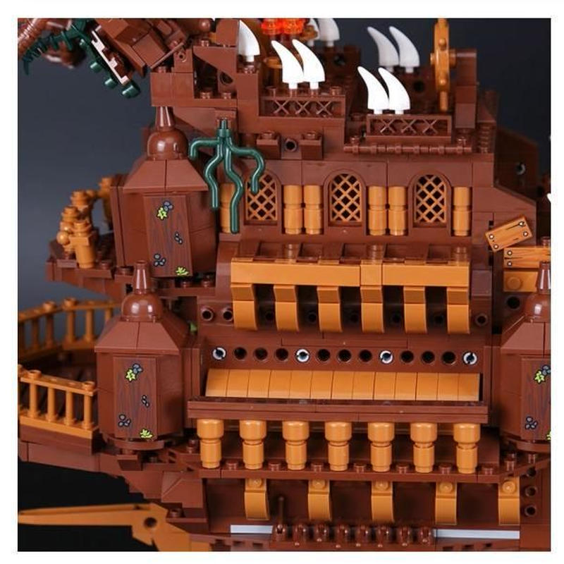 レゴ 互換品 フライングダッチマン号 海賊幽霊船 Moc パイレーツオブカリビアン Lego互