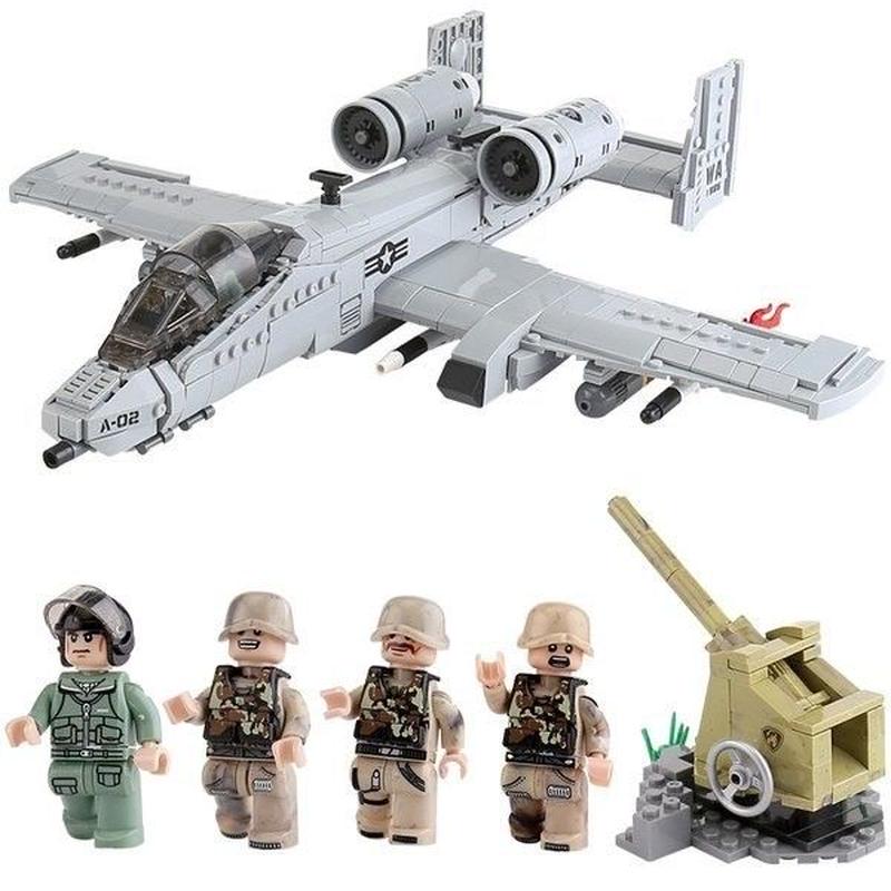 レゴ互換 ミリタリー A 10 サンダーボルト Lego互換品 おもちゃ クリスマス プレゼン