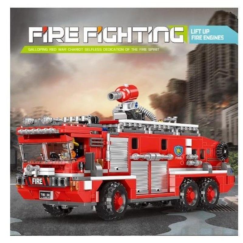 レゴ 消防車 ポンプ車 互換品 レゴブロック Lego互換 Interesting Items レゴ 消防車 ポンプ車 互換品 レゴブロック Lego互換 Interesting Items