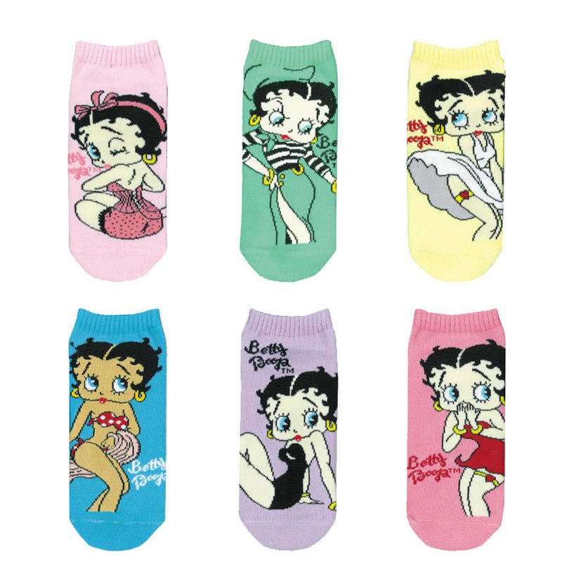 Bettyboop レディース アンクルソックス アメリカン雑貨lax
