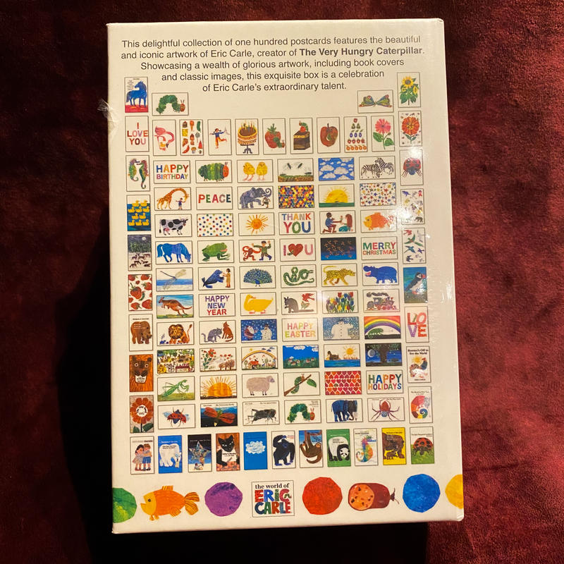 エリック カール 名作絵本 ポストカード100枚セット 十誡 オンラインストア