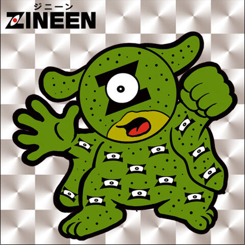 コスプレ名刺シール 悪魔くん 百目 Zineen Shop ジニーン ショップ 80年代