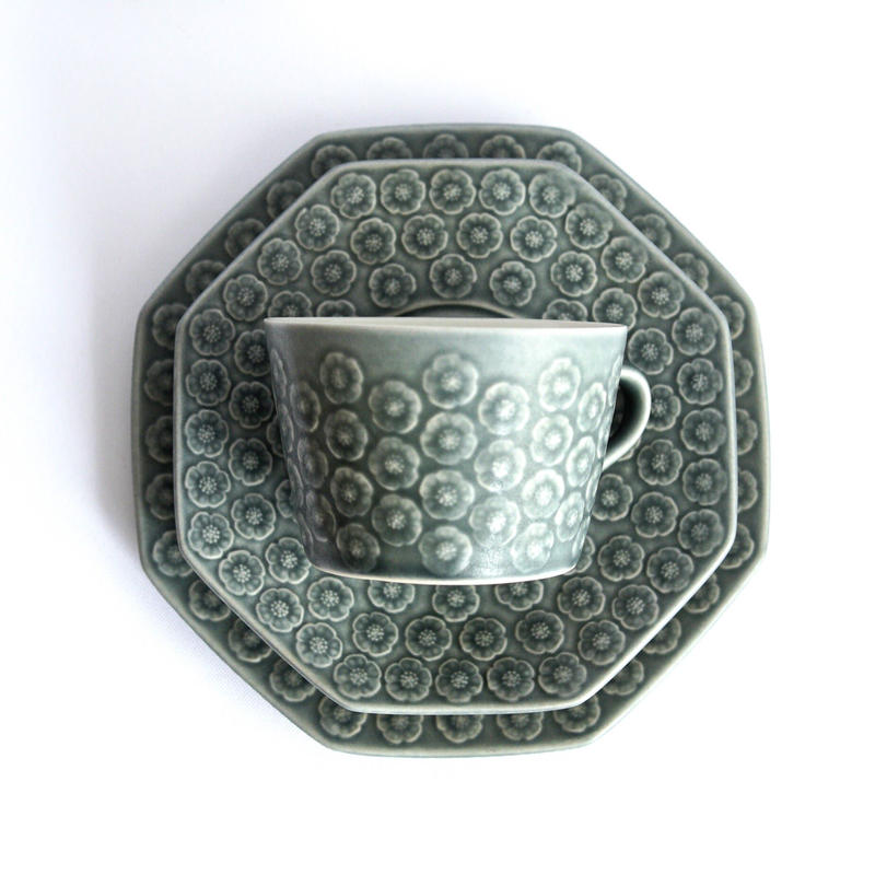 輸入輸入クイストゴー アズール トリオ カップソーサー プレート ③