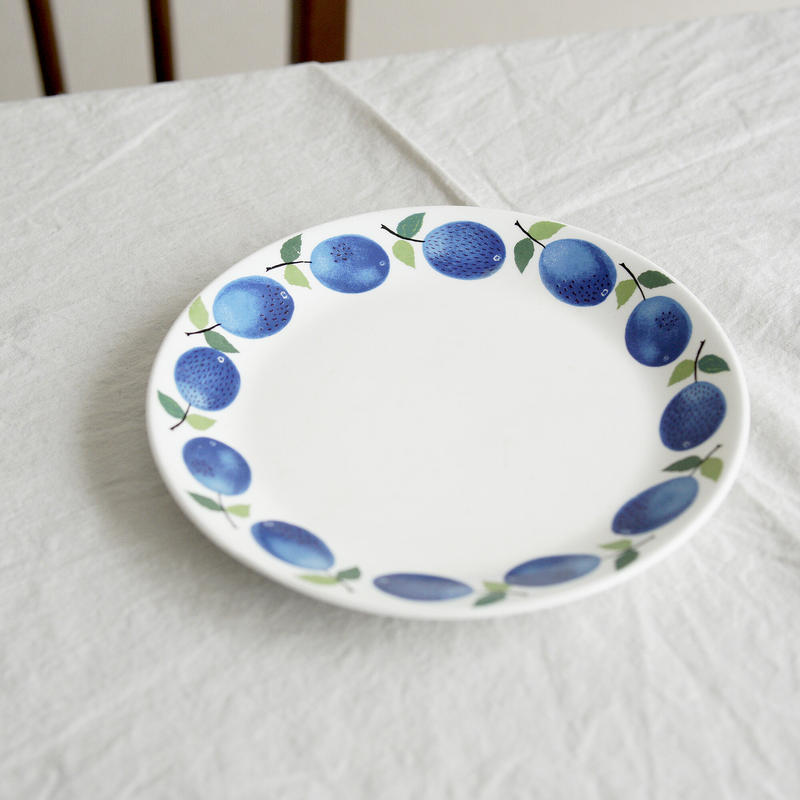 グスタフスベリ ヴィンデージ プルヌス ケーキ皿 ①