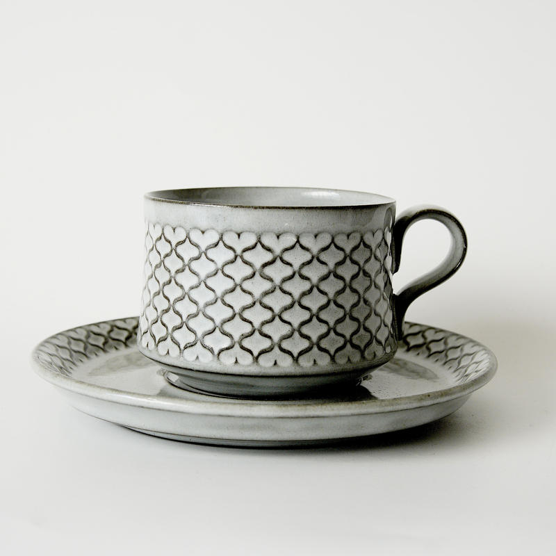 クイストゴー コーディアル グレー カップ＆ソーサー