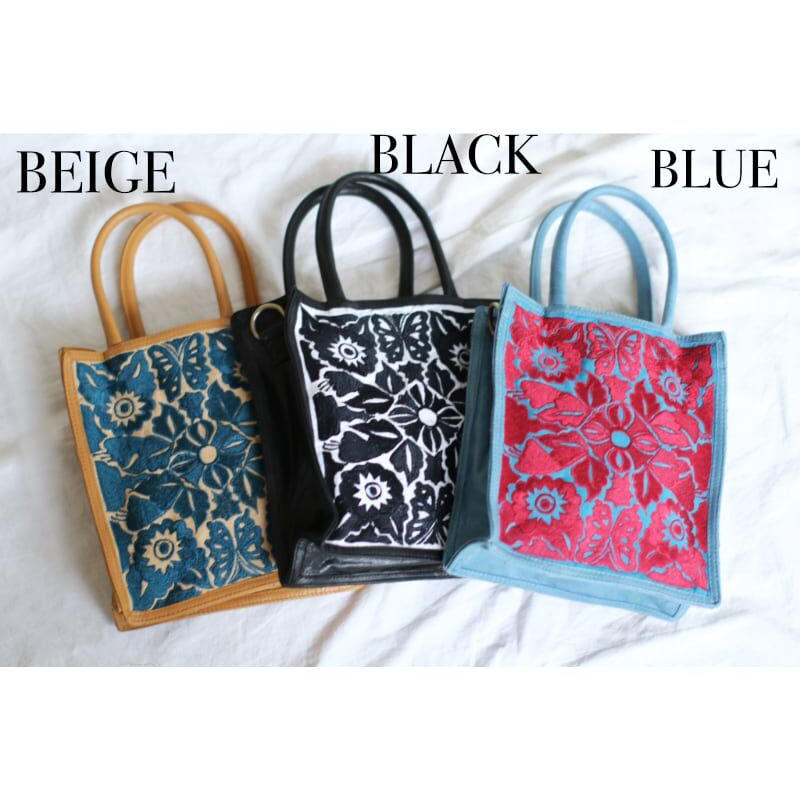 Bad エンブロイダリースクエアバッグ 1pe Mwezi By Zuris Bad エンブロイダリースクエアバッグ 1pe Mwezi By Zuris