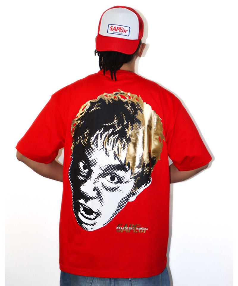 【限定品】SAPEur×MASATOSHI HAMADA W.W.T Tシャツ