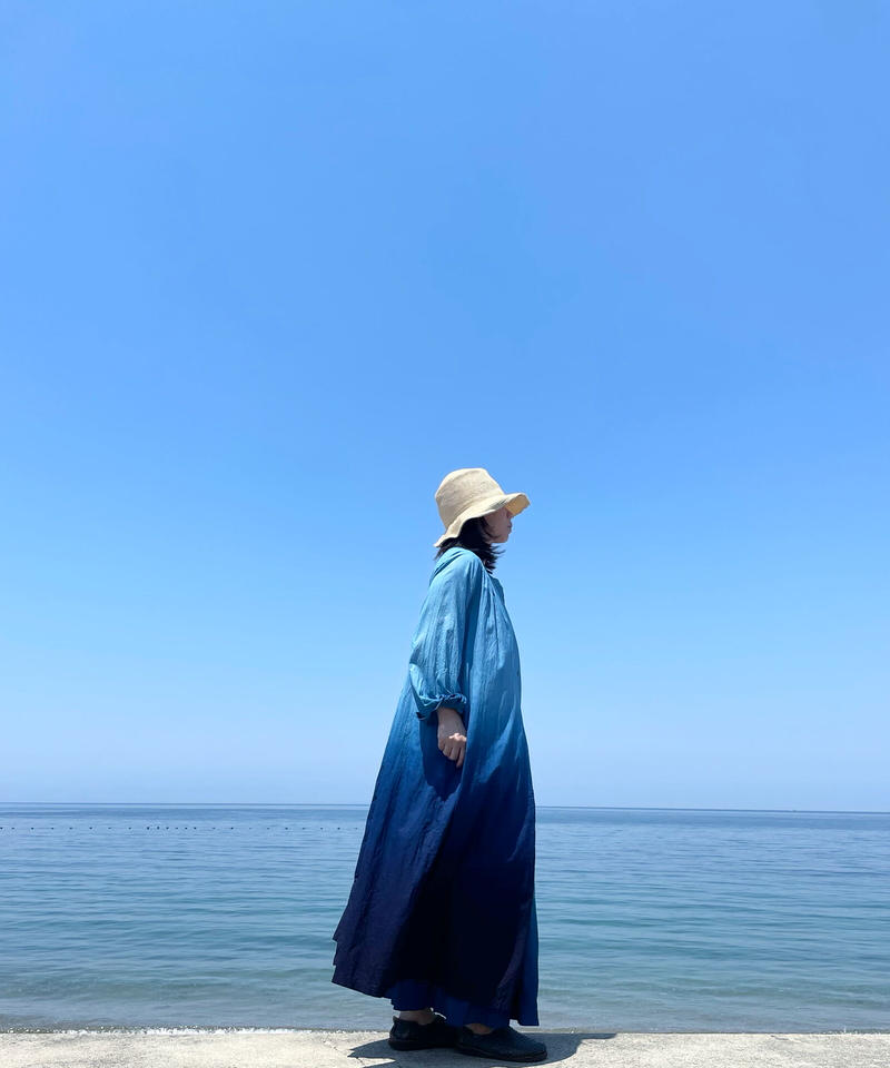 コットン2wayワンピース グラデーション 萌蘖 Hougetsu