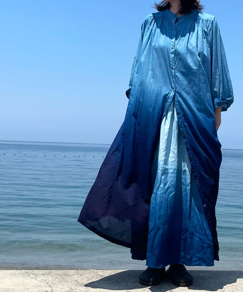 コットン2wayワンピース グラデーション 萌蘖 Hougetsu