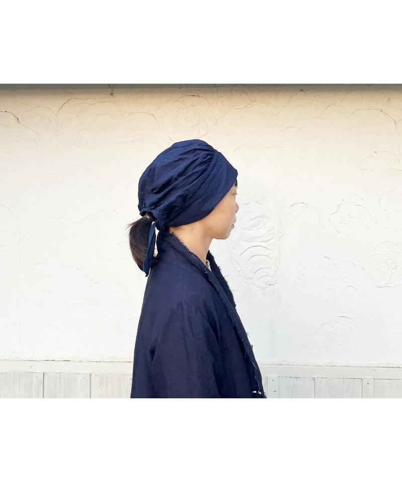 ノラ帽子 正藍染 萌蘖 Hougetsu