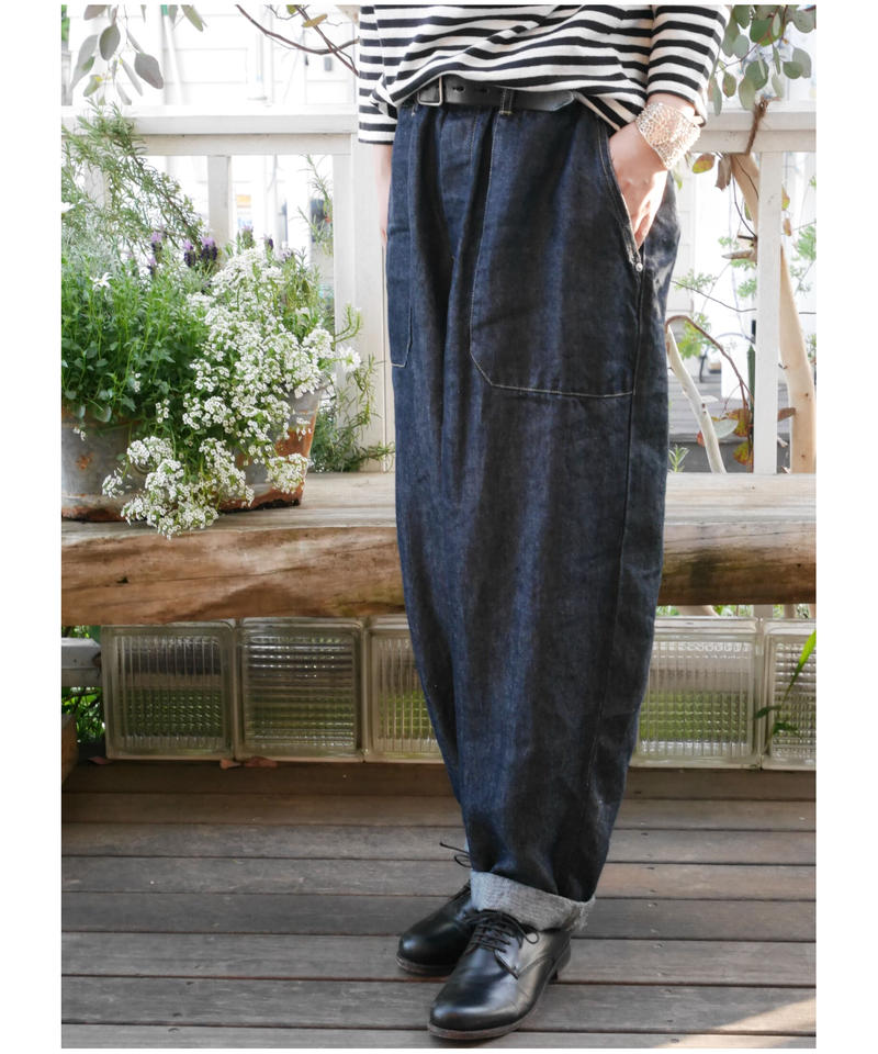 ソルボワ 新品•未使用 ハンズオブクリエイション 11ozリネンデニム