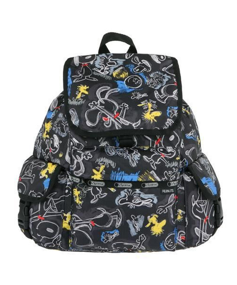 レスポートサック Lesportsac スヌーピー Voyager Backpack Ch