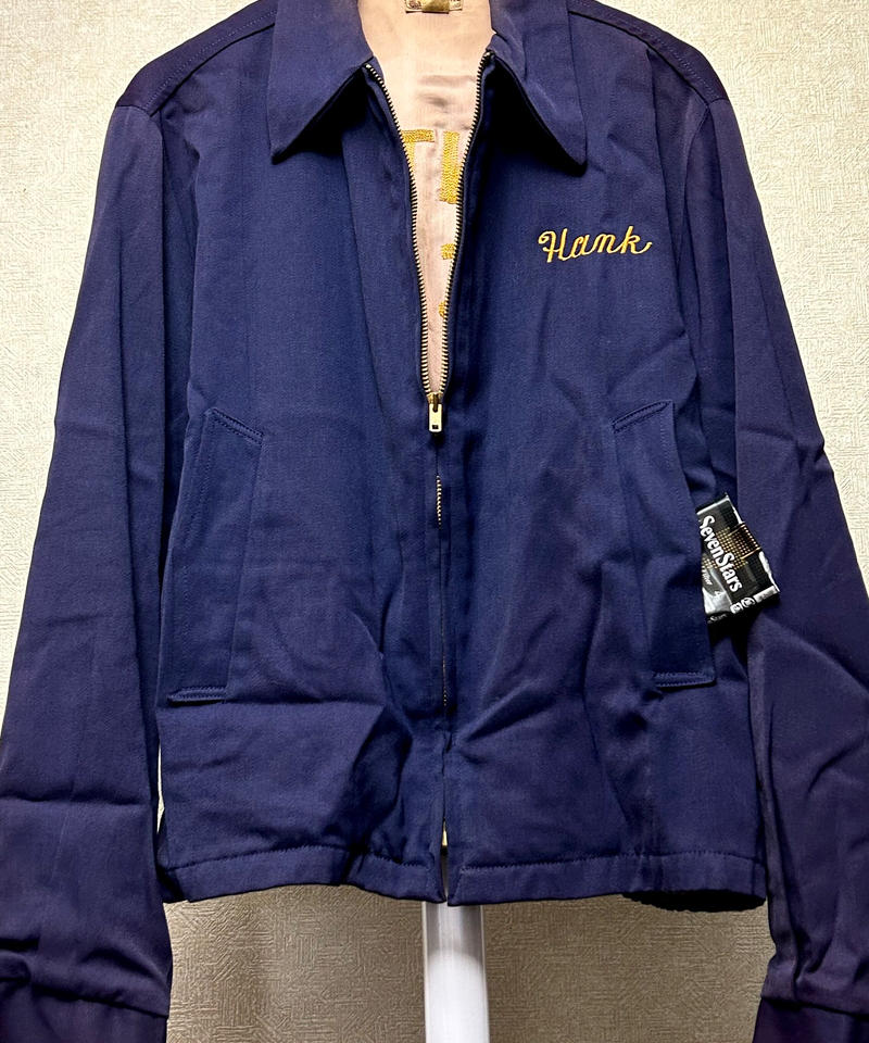 レオパードフラワーブラック 【スペシャル‼︎】vintage ギャバジン