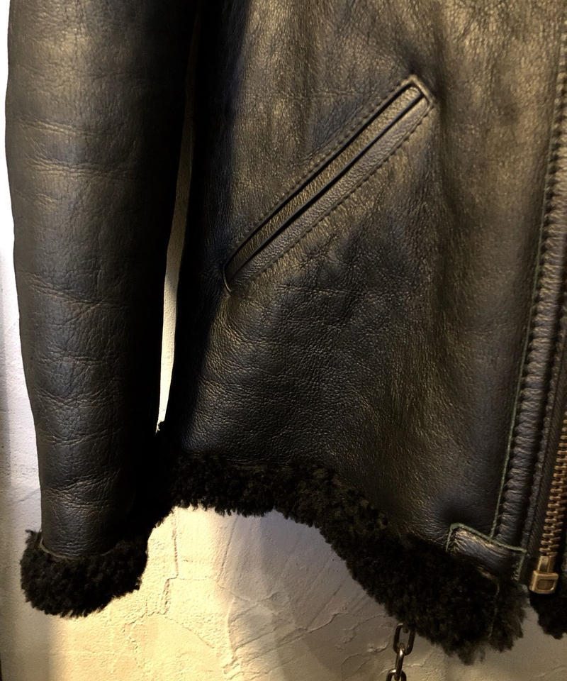目玉 Ron Herman別注 Schott Sheepleatherムートン Type B