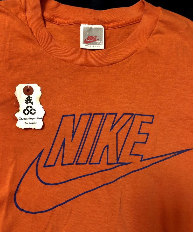 U S A 赤タグエイティーズ目玉黄金サイズ 80年代u S A 製nike Tee黄金サイ
