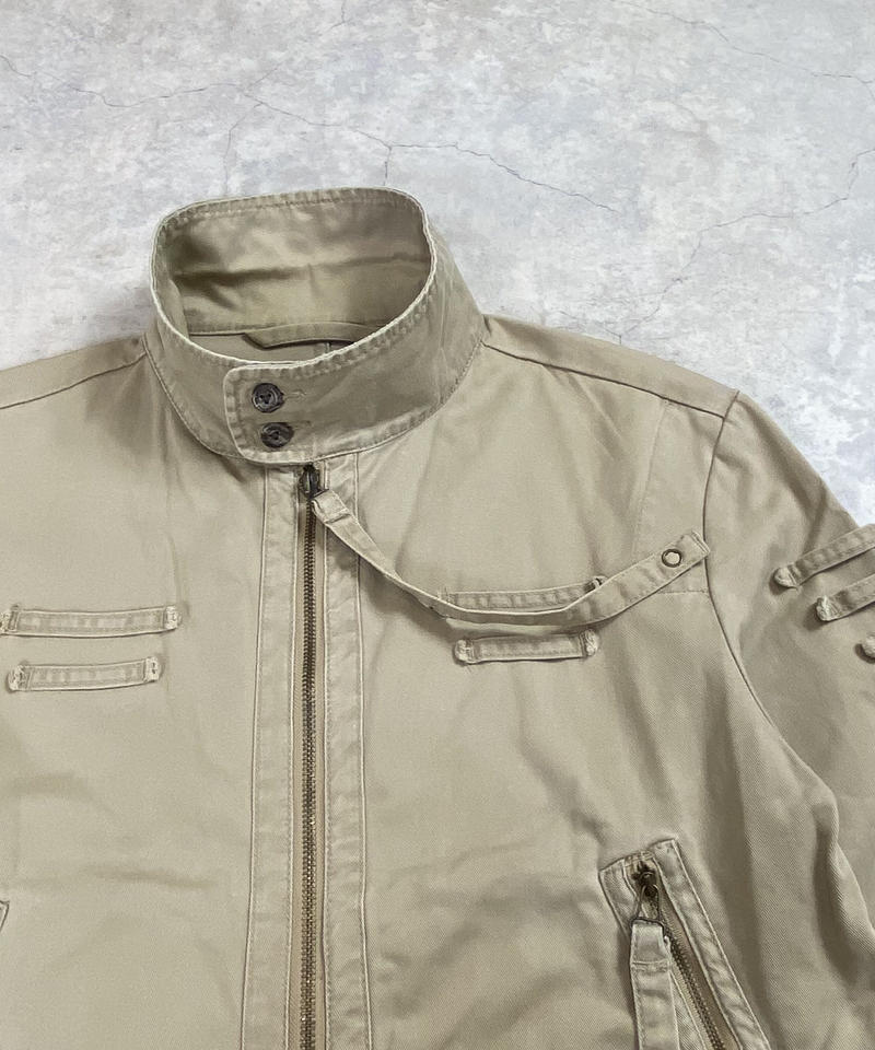 有名ブランド DIESEL ダックライダースジャケット ダックライダース
