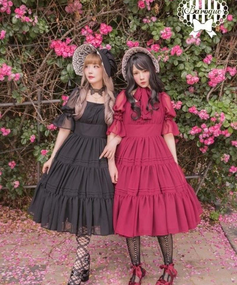 Baroque Nostalgia シフォンドレス ご予約商品 バロック Baro