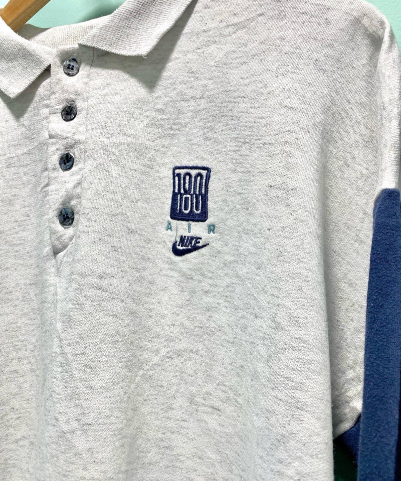 Used Nike 長袖ポロシャツ 古着屋 Big Baby