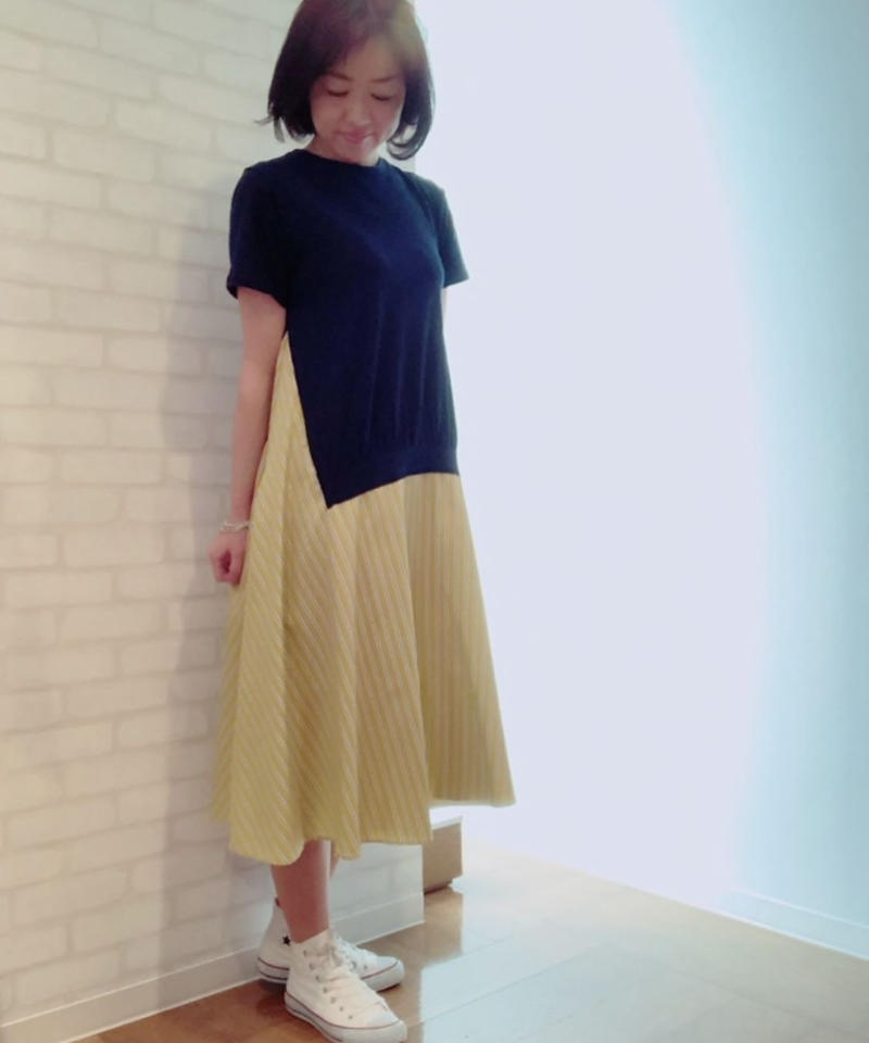 Tシャツ ドッキングワンピース Blueonionstore