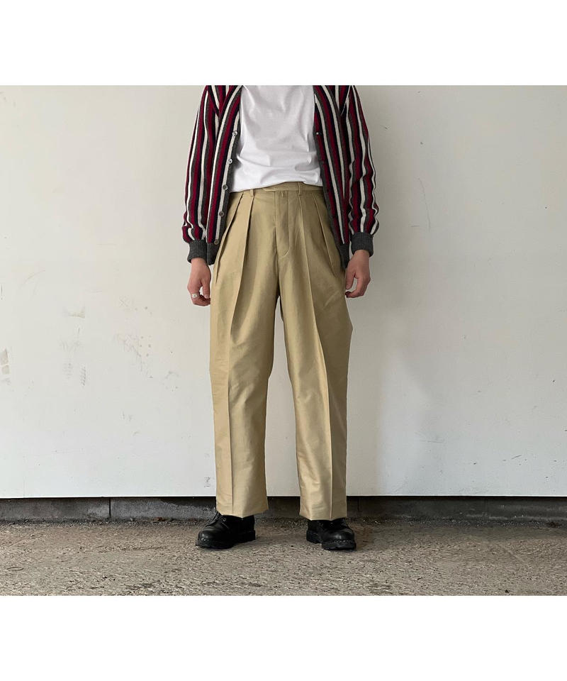NEAT / GIZA MOLESKIN LIGHT WIDE | Burnish Onlin あす楽・即納 NEAT ギザモールスキンWIDE サイズ44 スラックス