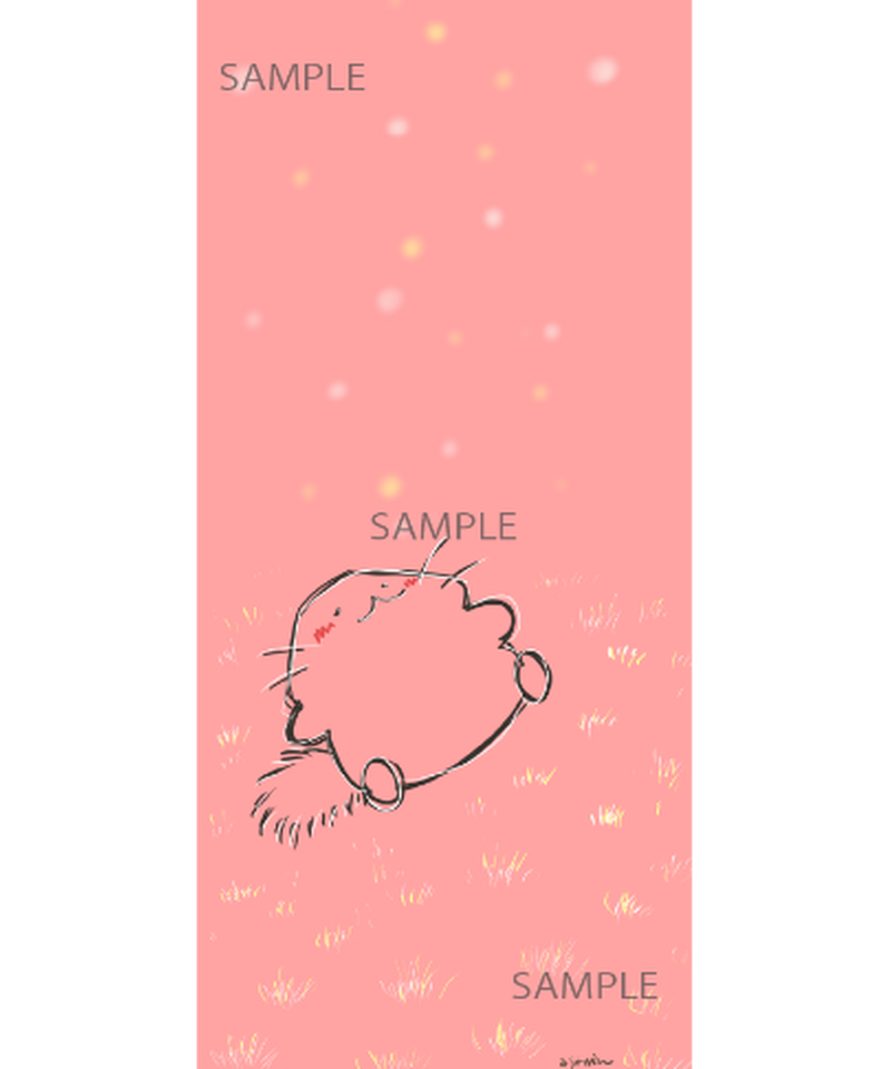 あさみん チンチラフレンズ スマホ壁紙２枚セット データ販売 Charec