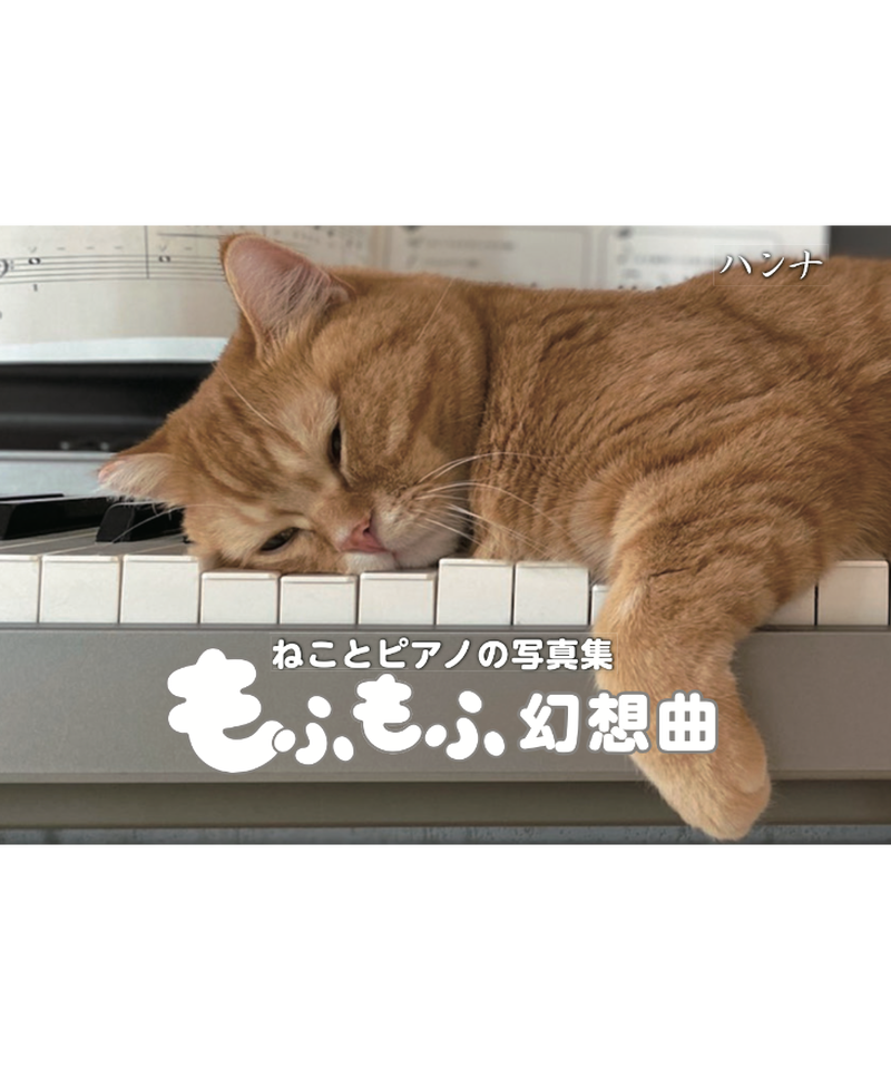 ねことピアノの写真集 もふもふ幻想曲 Chopin Hanna S Web Store