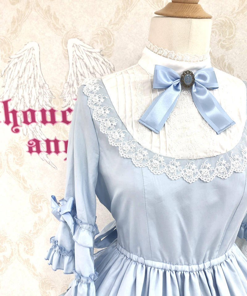 Pina Sweetcollection ドール姫袖ワンピース サックス Chou C