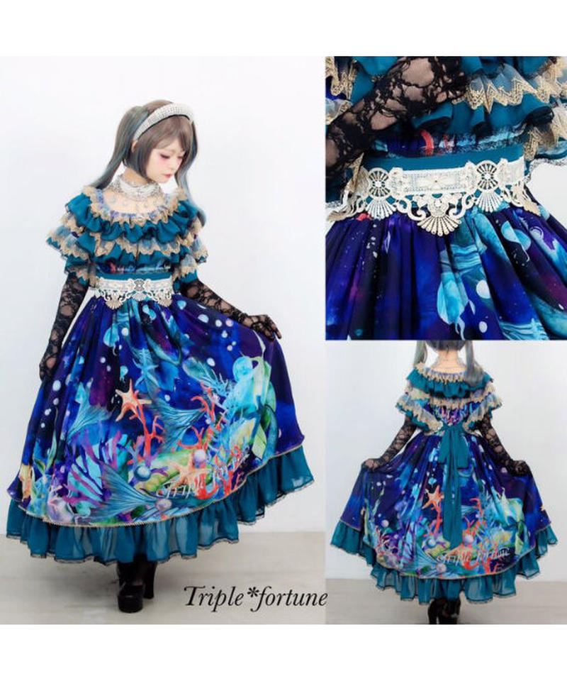 Triple Fortune セイレーン柄ワンピース Chou Chou Ange O