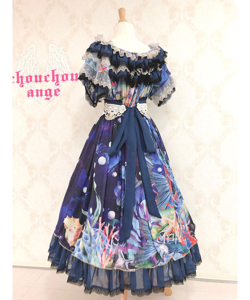 Triple Fortune セイレーン柄ワンピース Chou Chou Ange O