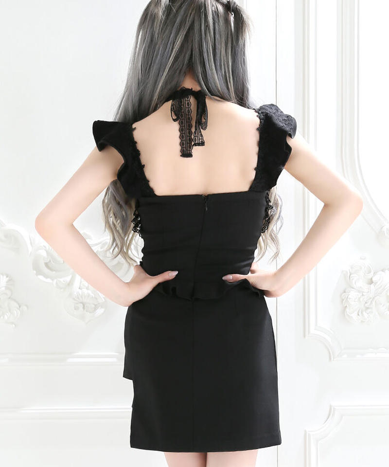 Misaki Kirara×ROBE de FLEURSコラボミニドレス 楽天市場】【美咲キララちゃんコラボ】XS/S/M 送料無料 ROBE de