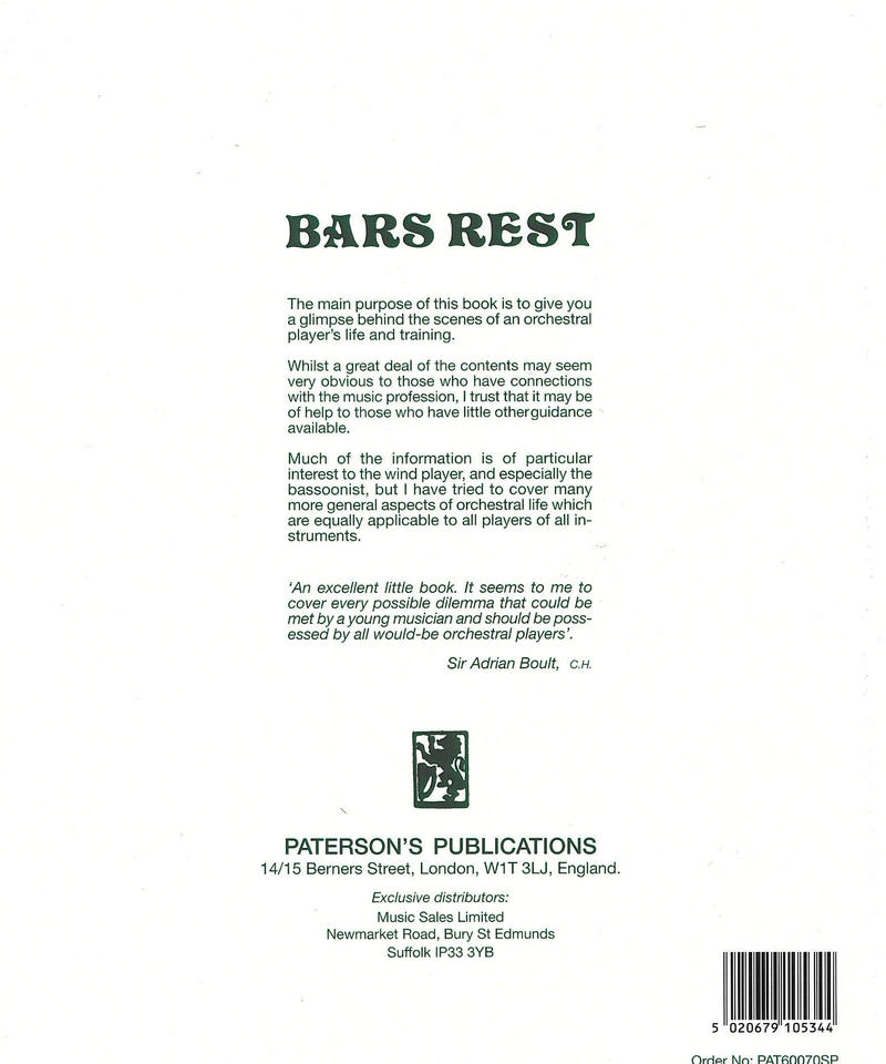 ジャン-フランセ/木管五重奏曲（1番）パート譜