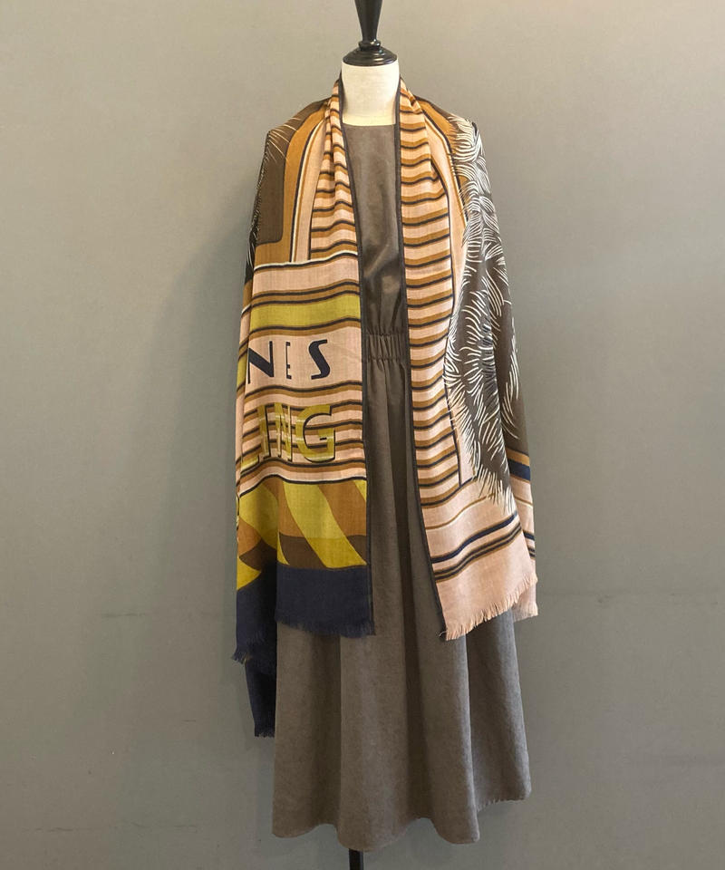 unisex>INOUI EDITIONS(イヌイ エディションズ) 大判ウールストール unisex>INOUI EDITIONS(イヌイ エディションズ) 大判ウールストール