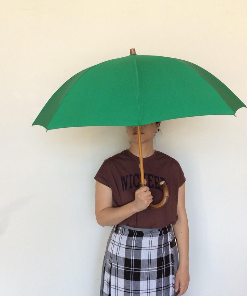 unisex>Bon Bon Store(ボンボンストア) スタンダード長傘(雨傘)/グリー...