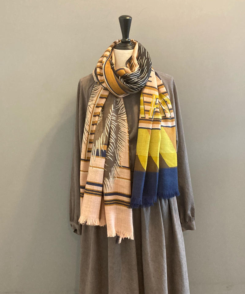 unisex>INOUI EDITIONS(イヌイ エディションズ) 大判ウールストール unisex>INOUI EDITIONS(イヌイ エディションズ) 大判ウールストール