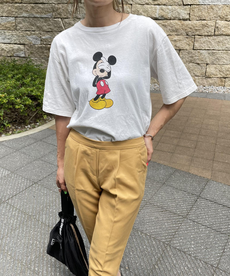 目隠しミッキーｔシャツ Copine