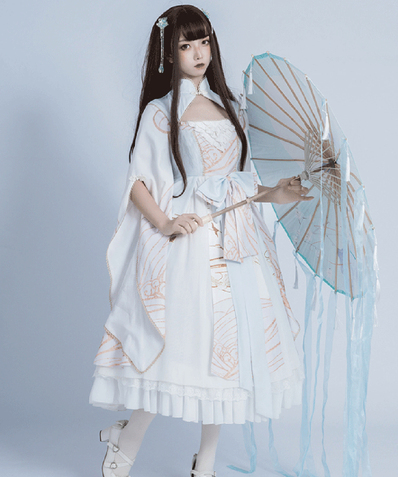 D Alice チャイナホワイト ロングワンピース D Alice ディーアリス 公式