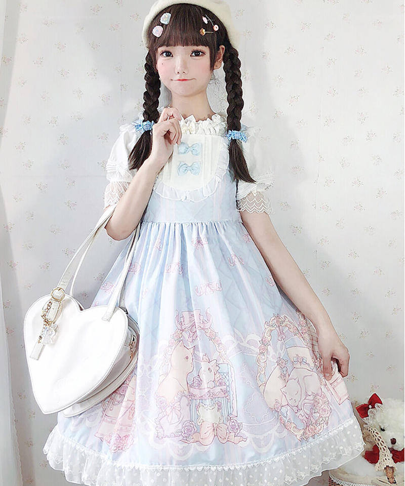 D Alice 仔猫柄ワンピース D Alice ディーアリス 公式オンラインストア