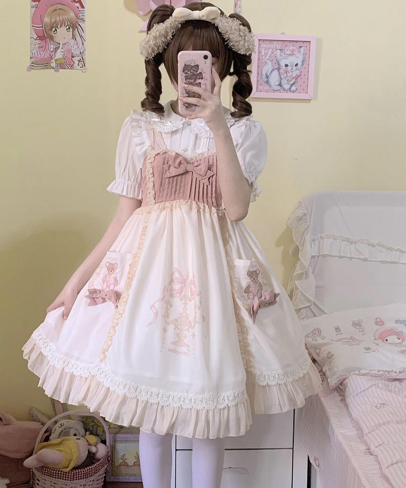 魔法少女 コスプレ ロリータ ワンピース 甘ロリ アニメ 二次元