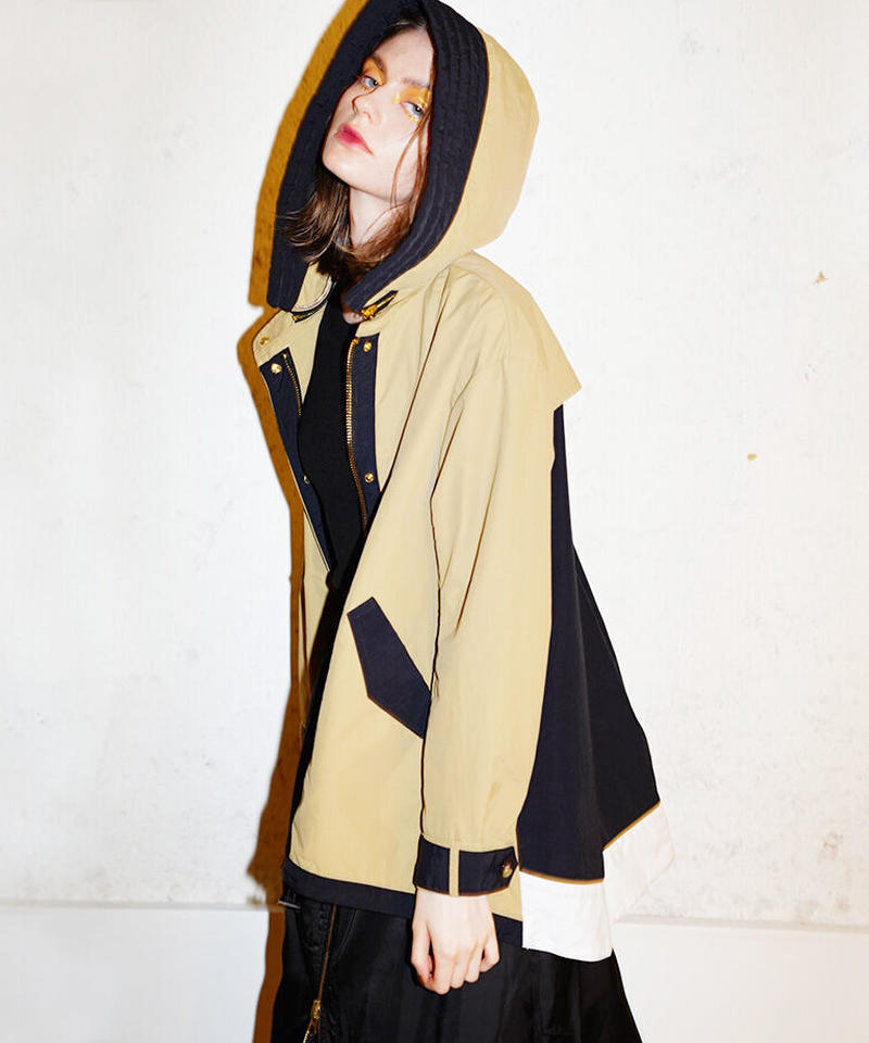 ★anemone.★新品★リズレー RISLEY レース パーカー Risley パーカー Risley/リズレー/別注半袖バックメッシュ