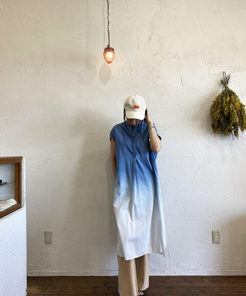 Cloche ブルーグラデーションワンピース Diamondrouge