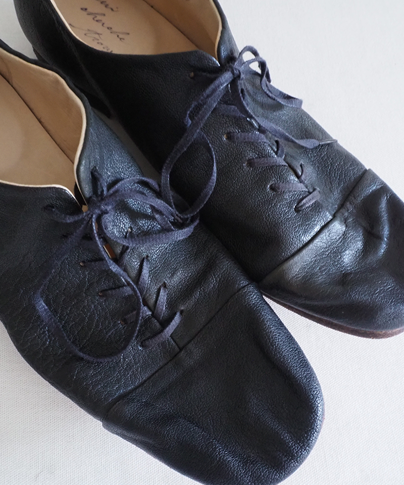 shoe & sewn 】黒革靴 | vrealitybolivia.com