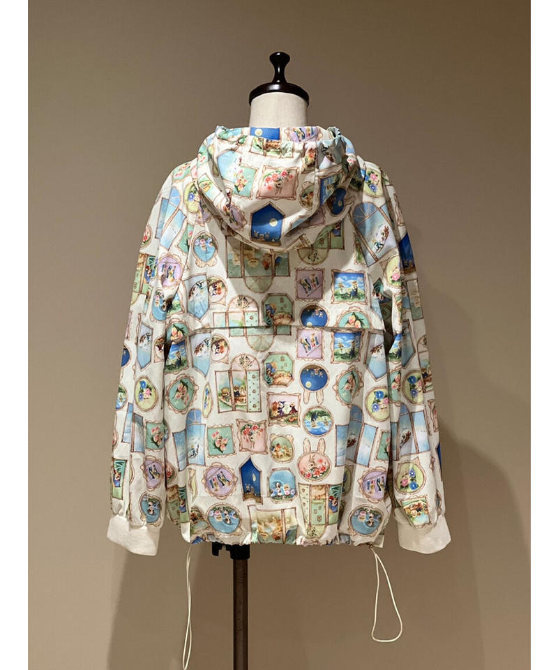 新品タグ付】yukiemonおはよう柄シャカブルゾン フランシュリッペ