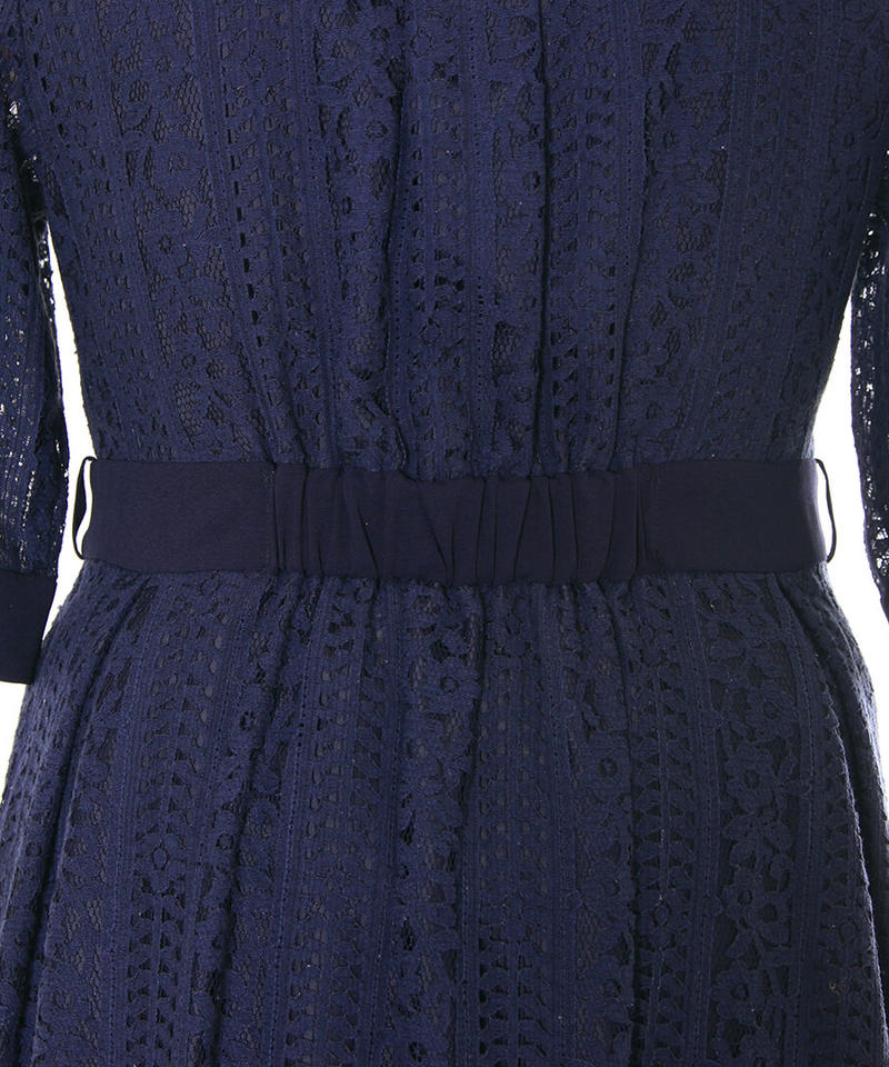 オードリークラシカルシャツワンピース Emma Flores エマフローレス 大きいサイ