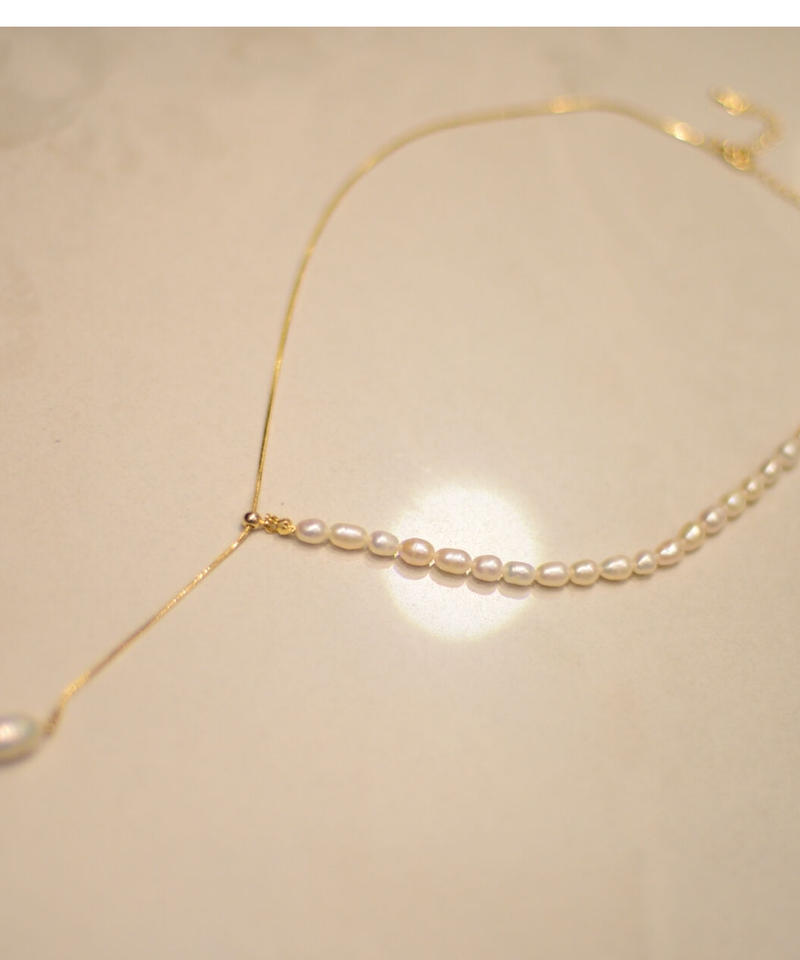 ダークブラウン 茶色 スペシャルウインクパール10㍉43センチ