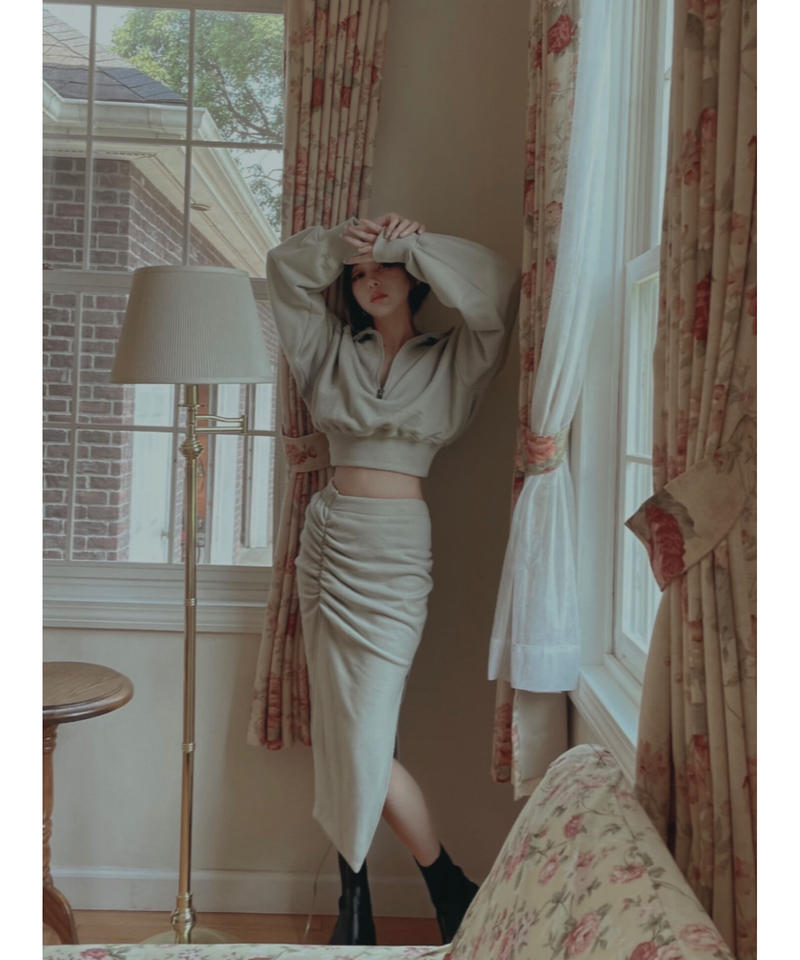 スリットスウェットスカート /Slit Sweat Skirt | FICTION TOKYO スリットスウェットスカート /Slit Sweat Skirt | FICTION TOKYO