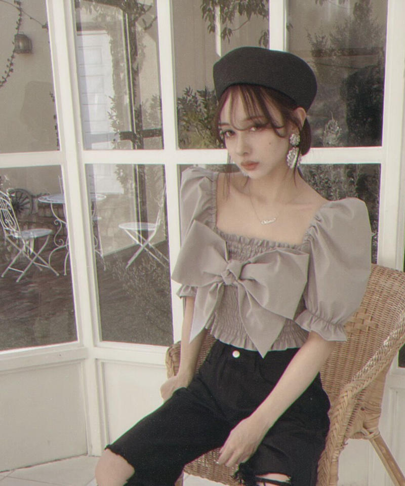 Ribbon］Tops /［リボン］トップス | FICTION TOKYO OFFICIA...